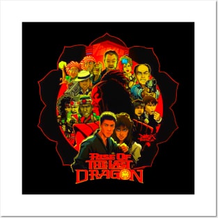 The last dragon t-shirt Posters and Art